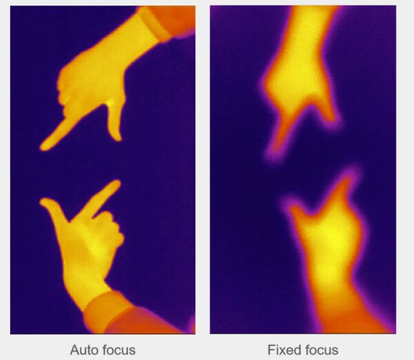 MobIR 2S Thermal Camera for Smartphone Image Focus